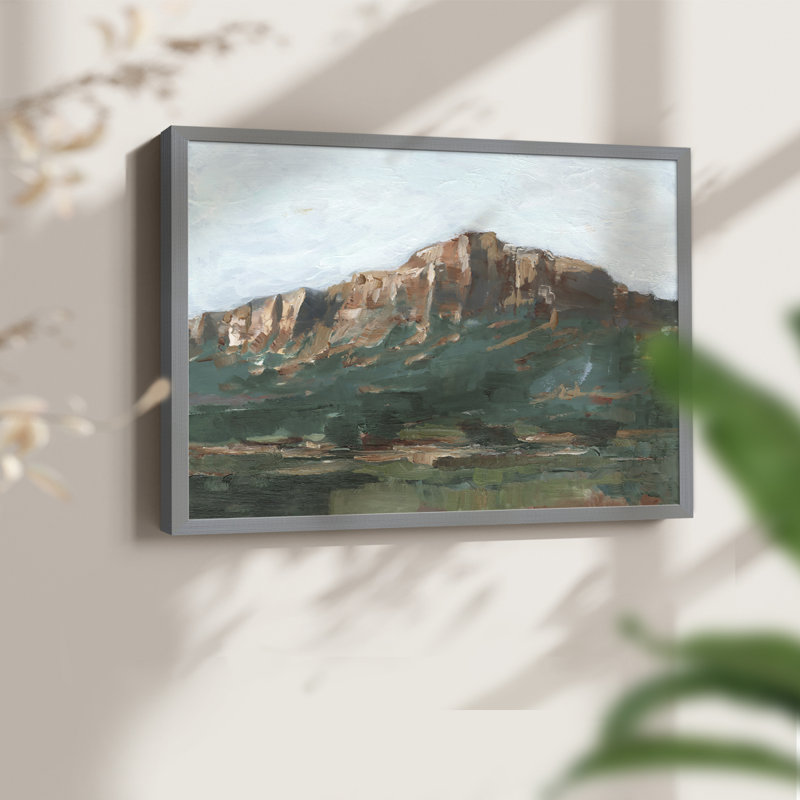«Heading West II», reproduction encadrée, H 8 po x l 10 po, Gris
