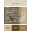 Tapis oriental doux moelleux de style oriental Rodin Hera - reliure beige-1197185463