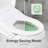 Elongated Toilet Seat Bidet
