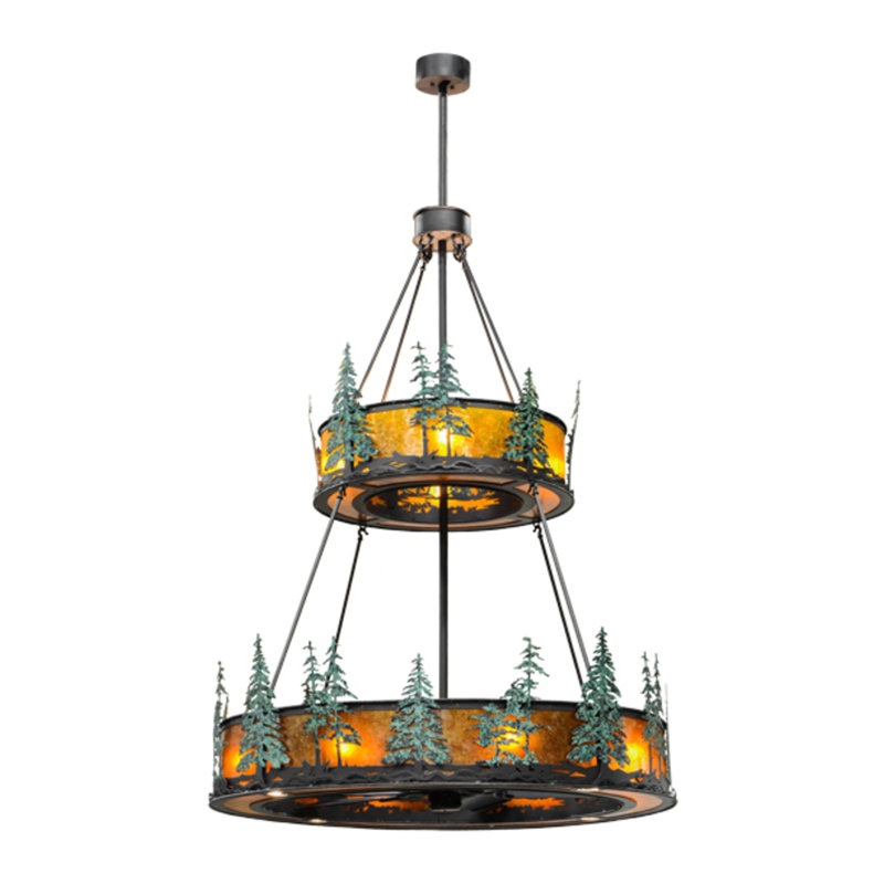Tall Pines Downrod Ceiling Fan