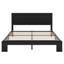 Lit plateforme en bois avec rangement sous le lit
