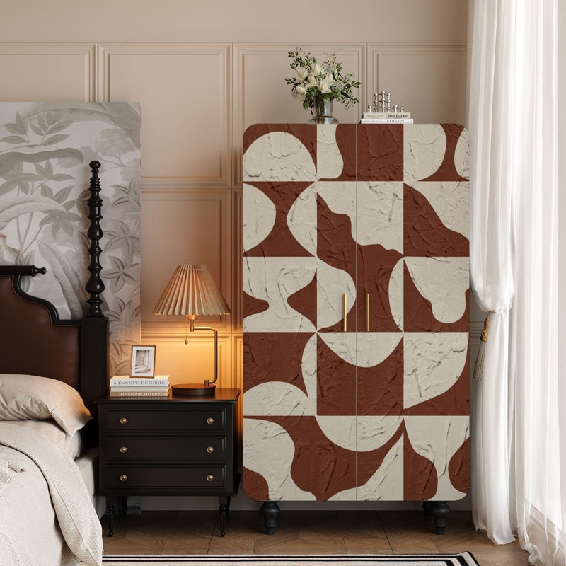 Garde-robe abstraite simple