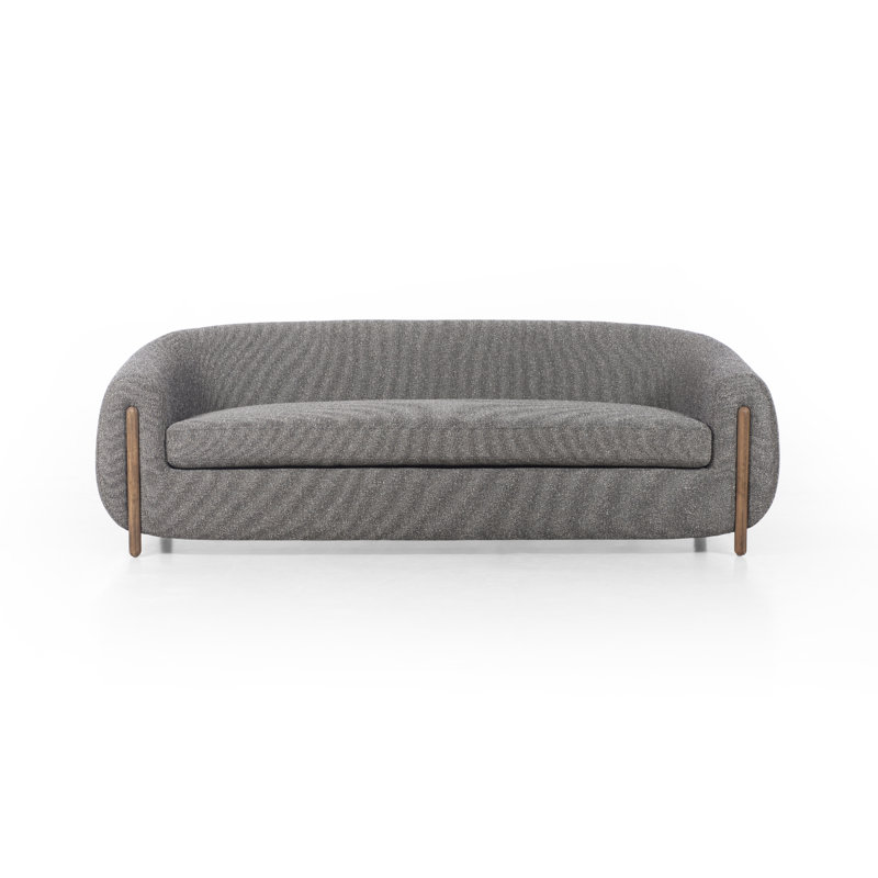 Lyla 86.5'' Sofa, Capri Ebony Textured Weave