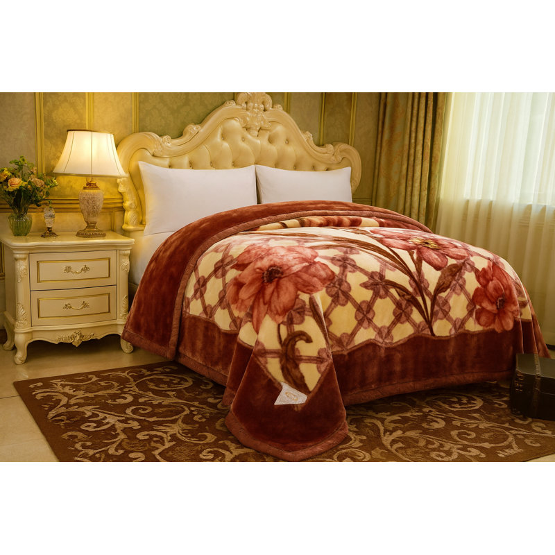 Couverture en peluche moelleuse - chaleureuse, douce et confortable toute l'année