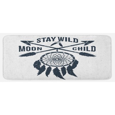 Stay Wild Moon Child Kitchen Mat -  East Urban Home, A3D2011451C84B81B90134D3B38A5681