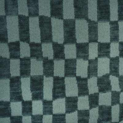 Checkmate - Damask Design Chenille Upholstery Fabric