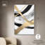 Décoration murale Midas Arc Waves II par Art Remedy, cadre blanc, 36 x 54-1240628811-1240628809