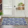 Antwun Nature Blue Indoor/Outdoor Area Rug