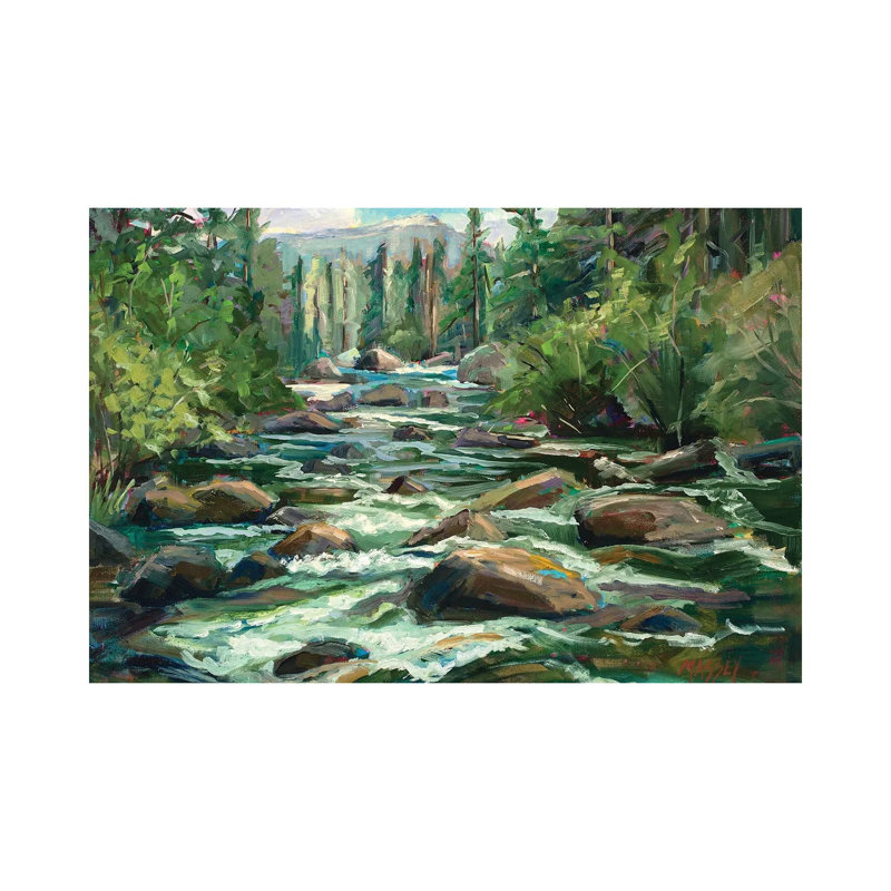 River River, H 26 po x l 40 po x 1,5 po