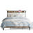 Platform Dangelo With Boucle Headboard, Storage Shelf And Built In Charging, Sturdy And Quiet-819790559