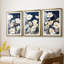FLORAL Series CCCCLXXXXI - Impression encadrée sur mesure de qualité supérieure - 3 pièces-415286738-415286739
