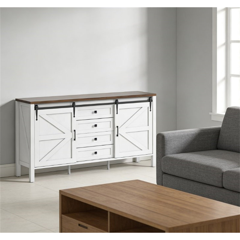 Armoire à café spacieuse