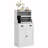 Microwave Cabinet, Storage Cabinet with Storage, White