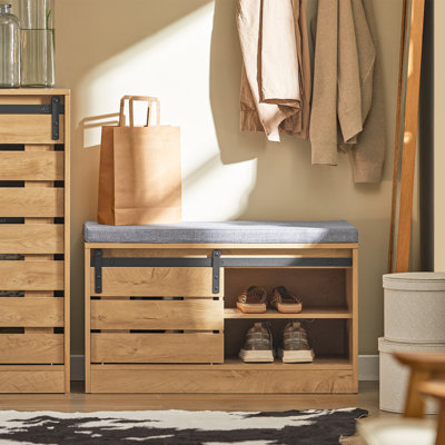 6 Pair Shoe Bench
