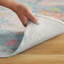 Tapis de cuisine discret à motif floral Everwash Cove-2133395941