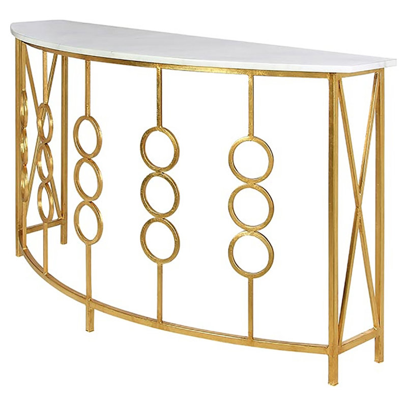 Console Ringlet, Marbre de Carrare