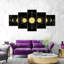 Reproduction d'art sur toile Gold Moon Phases-93060366