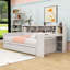 Lit de jour avec couchette, tablettes de rangement et bureau d'étude-617255539-617255549