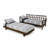 Pendleton Studio Sofa and Ottoman-448672387