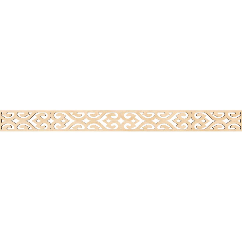 Moulure de chantournage Keene, Bouleau, H 4 po x l 46,375 po x P 0,375 po