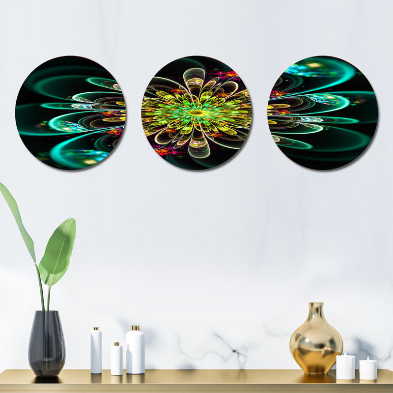 Ensemble de 3 décorations murales