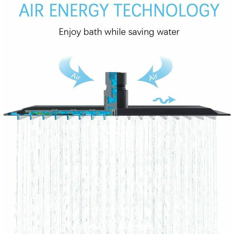Rain Adjustable Shower Head 2.5 GPM GPM
