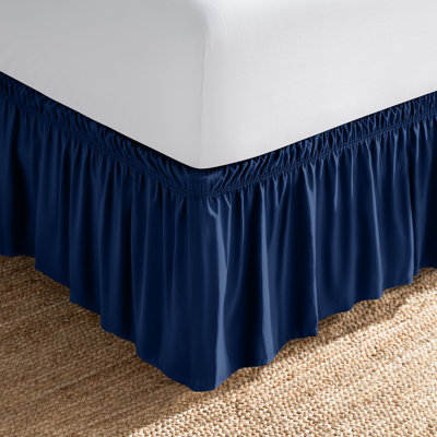Ruffled Wrap Around Bed Skirt