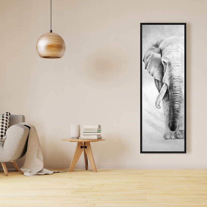 Grand éléphant, reproduction sur toile