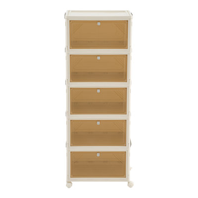 6 Pair Stackable Shoe Rack