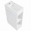 Lavabo de salle de bain de 18,6 pouces avec lavabo, lavabo de salle de bain avec tablettes doubles, direction à gauche ou à droite-1956090870