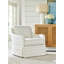 Barclay Butera Upholstery Swivel Slipcovered Armchair
