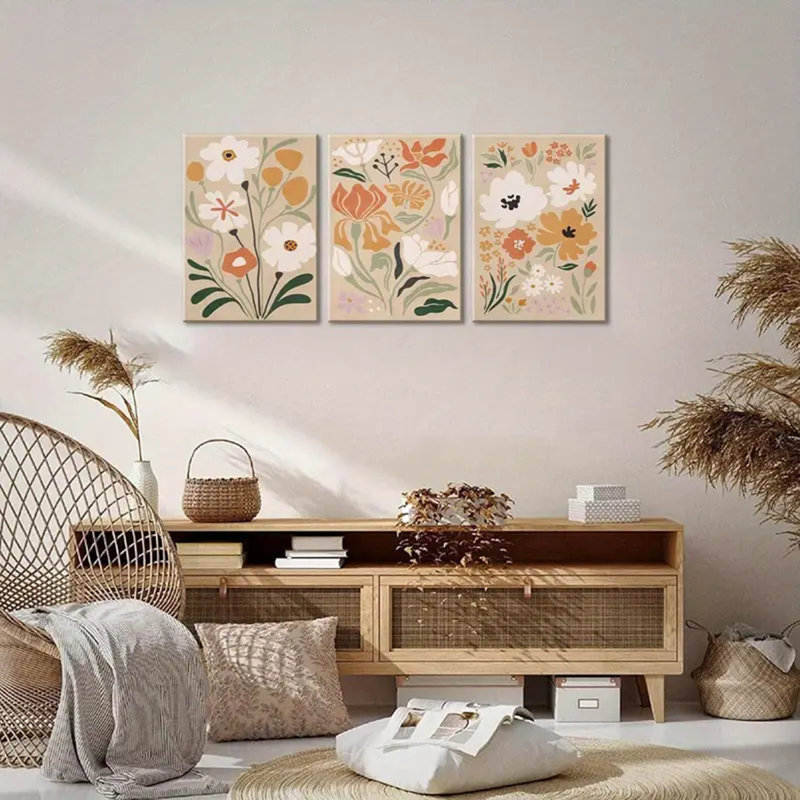 3 Piece Wrapped Canvas Print
