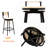Creamy White Bar Stools Swivel Counter Chairs With Metal Frame Set Of 2 Hand Woven Paper Rope Dining Barstools For Kitchen Counter (Creamy White)
