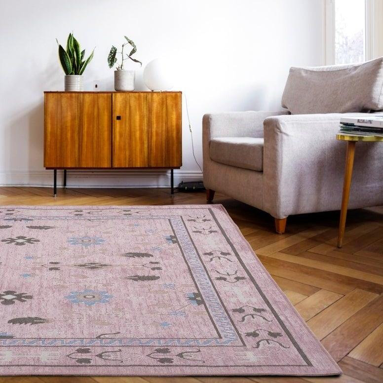 River Slim Washable Rug, Ballet, 9'10" x 13'1"