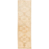 Antique One Of A Kind One-of-a-Kind 2'10" X 10'7" Hand Knotted Area Rug
