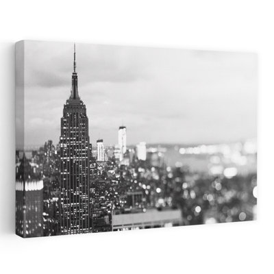 Sunset Contemporary Black And White Cityscape Photography