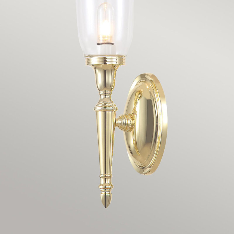 Thornsberry 1-Light Wallchiere, Polished Brass