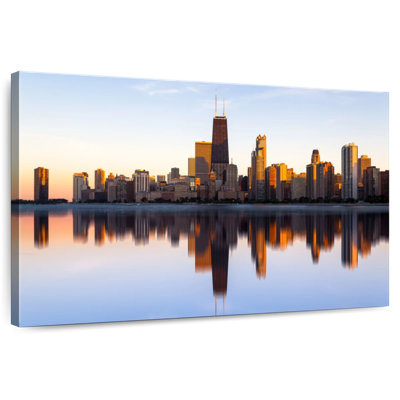 Sirci Chicago City Wispy Reflection