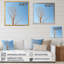 «Blue Timbers Trace Photo I», reproduction sur toile-97046686-97046687