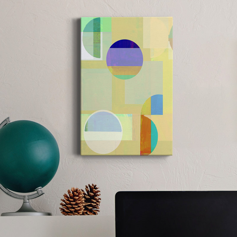 Demi III - Impression sur toile tendue, H 18 po x l 12 po x P 1 po