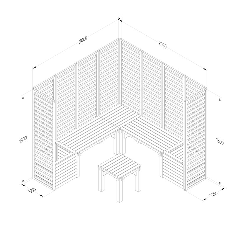 Modular Seating Option 3