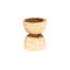 Chamcha Wood Hour Glass End Table