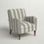 Lila 75 Cm Wide Coastal Farmhouse Armchair-1464950549