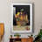 Fruit Basket II Revisit - Matted and Framed Under Glass, Large Living Room Wall Art-1372441722-1372441723