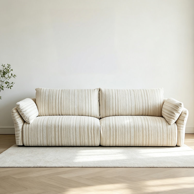 Retro Striped Sofa