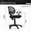 Chaise de bureau en filet Midback