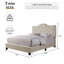 Lit tête de lit ajustable Winston Porter-409541872-409541874