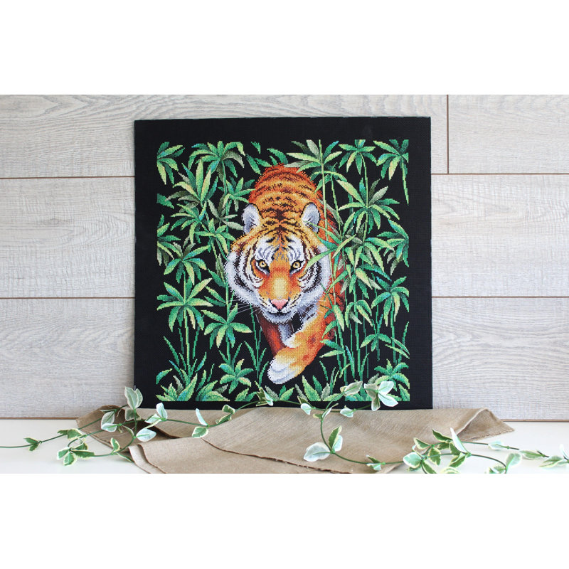 Kit de point de croix compté Master of the Jungle HB-756