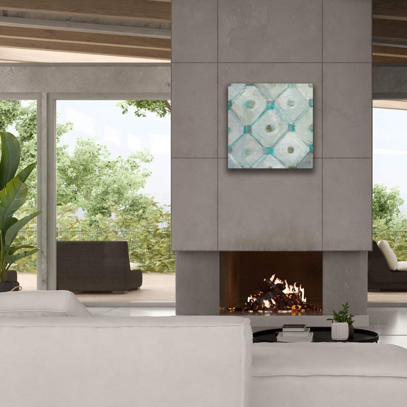  «Tile Element 1» par Danhui Nai, art mural sur toile, H 26 po x l 26 po