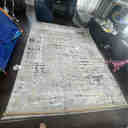 Steelside™ Acosta Gray/Gold/Black Area Rug & Reviews | Wayfair